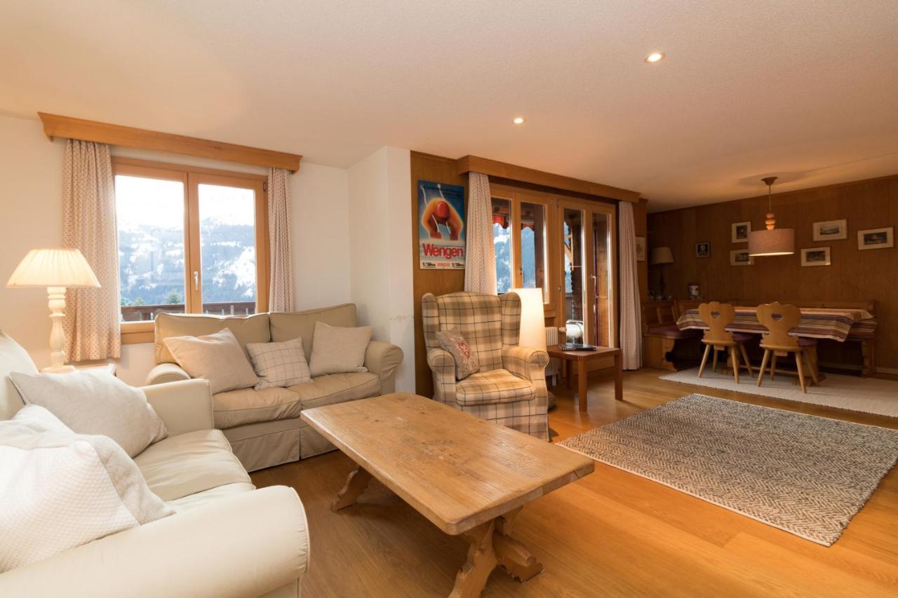 Chalet Eigersunne 2 Wengen Exterior photo