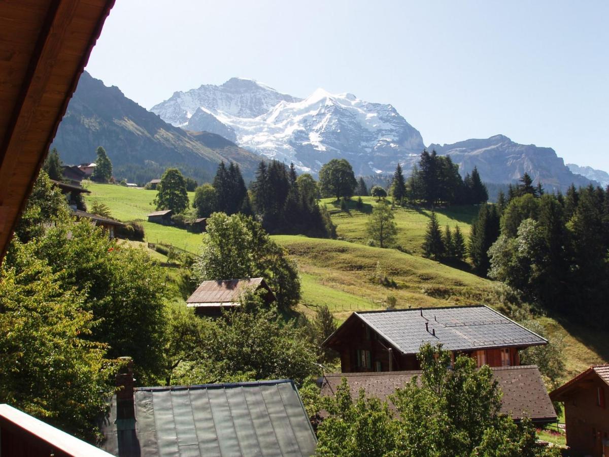 Chalet Eigersunne 2 Wengen Exterior photo
