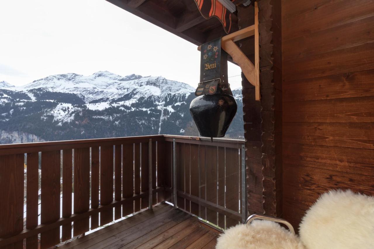 Chalet Eigersunne 2 Wengen Exterior photo
